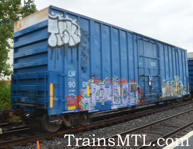 Car/wagon LW9001 left side / coté gauche